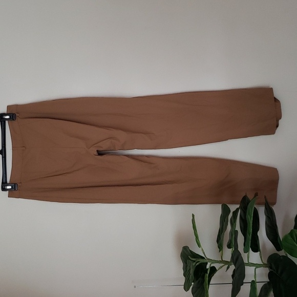 Pull & Bear tan trouser pants, career pants, women's size large - Picture 5 of 8